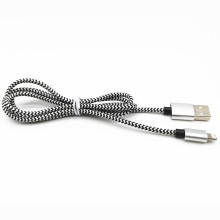 Cable de datos trenzado de nylon del USB para iPhone6